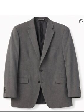 Michael Kors Gray Blazer Jacket 48 Long
